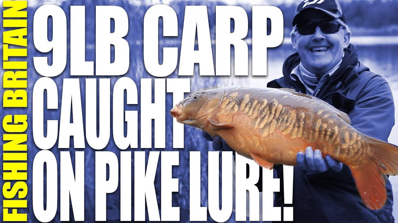 Carp fishing with a Pike Lure Fishing Britain episode 7 YouTube