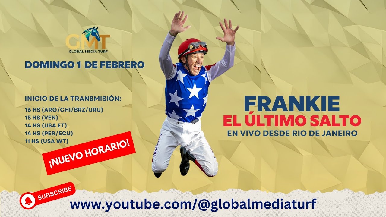 La despedida de Lanfranco Dettori, en vivo desde Gávea, Río de Janeiro, Brasil