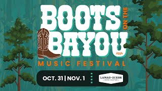 Boots on the Bayou Music Festival Promotion