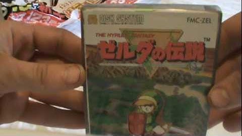 Zelda NEW Famicom Disk Unboxing