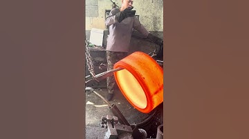 Inside the factory From Fire to Bearing | Forging Steel  #process #machine #forging #blacksmith