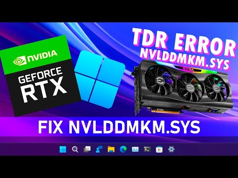 Fix Nvlddmkm.Sys Tdr Error With Nvidia Gpu Driver For Rtx Cards