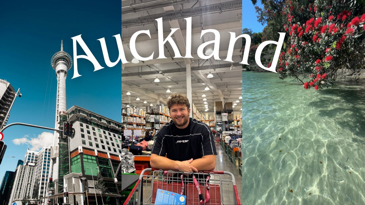 Ma journée à Auckland 🇳🇿 | Gym, Costco & plage