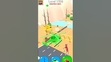 Shape-shifting Game Level-1508 Very Cool & Gnerly hyper casual game #shorts #gameplay #shapeshifting