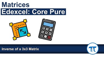 A Level Further Maths | Core Pure | Inverse of a 3x3 Matrix