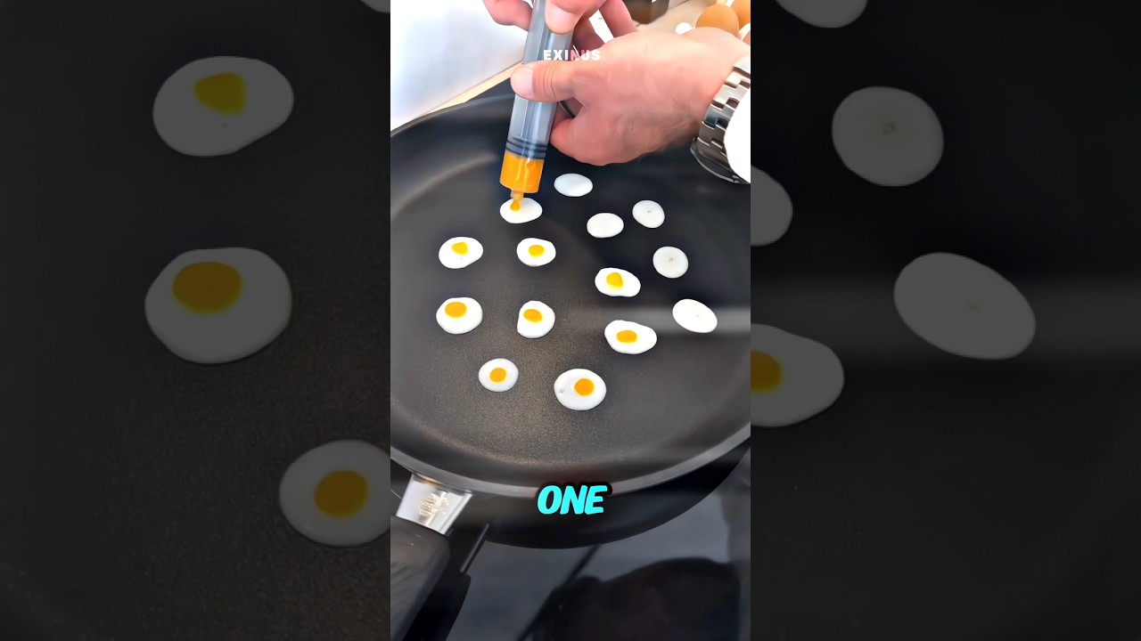 Dad’s Egg-cellent Parenting Hack! 🍳😱 (@sofiadun10 + @wesdunlop) #shorts