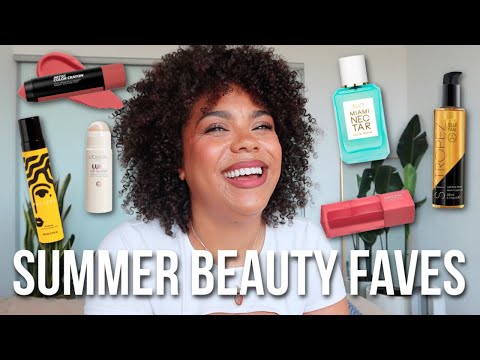 July Faves!! Smell Amazing, Drugstore Glow and Peachy Pink Faves