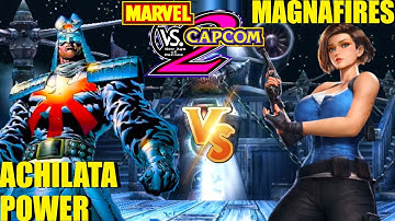 MvC2 Mvci Umvc3 MAGNAFIRES vs ACHILATA POWER pt 2