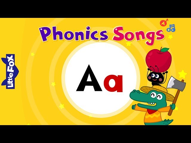 Letter Aa | New Phonics Songs | Little Fox | Animated Songs for Kids class=