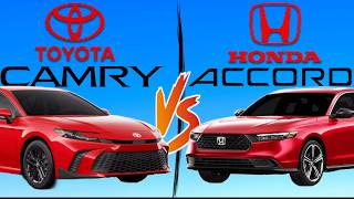 Is the New 2025 Toyota Camry a BETTER Sedan than the Honda Accord?
