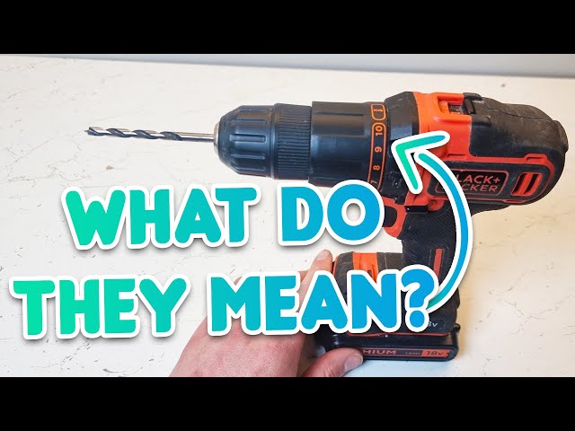 A Black & Decker space age drill – working by hand