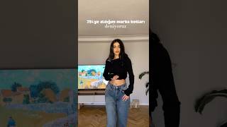 Pazardan 75Ye Aldığım Marka Pantolonları Deniyoruz