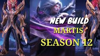 New Build Martis Season 12 auto SAVAGE-mobile legend-