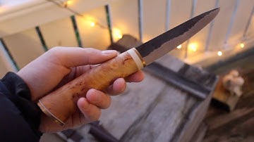 The Making of a Finish Puukko Knife