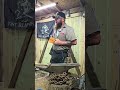 shop cleanliness, clean as you go. #blacksmithing #ironworks