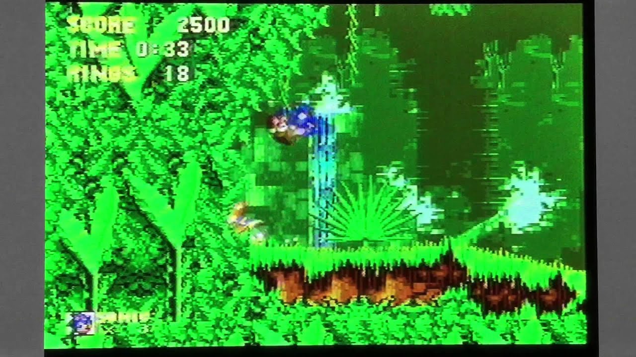 Let's play Sonic 3 with Sonic&Knuckles Sega Mega Drive jump&run - YouTube