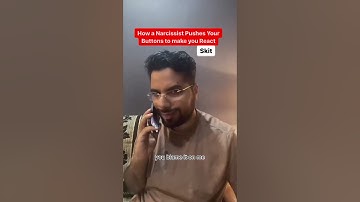 How A Narcissist Pushes Your Buttons To Make You React #narcissist