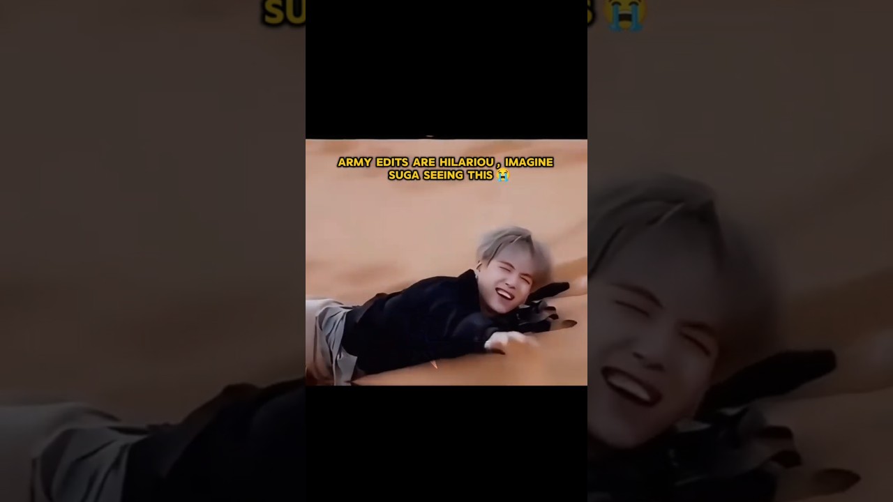 Imagine Suga reacting to this 😭🤣