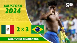 Thumbnail for MÉXICO 2 X 3 BRASIL | MELHORES MOMENTOS | AMISTOSO INTERNACIONAL | ge.globo