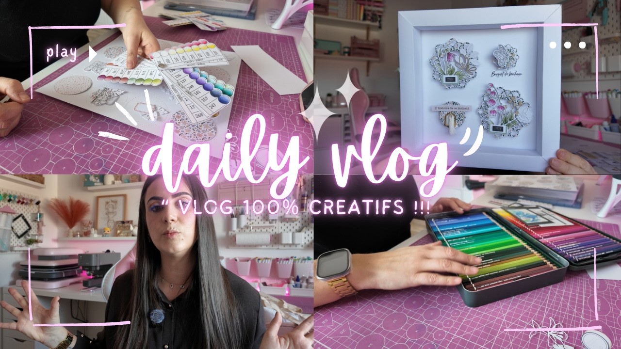 VLOG#33 SCRAP & CATASTROPHE… j’ai perdu tous mes fichiers 😱✂️ (mais on crée quand même !) #vlog 