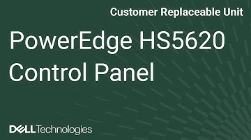 Dell PowerEdge HS5620: Remove/Install Right Control Panel