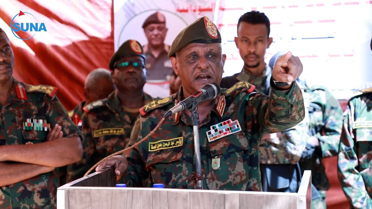 زيارة الفريق ياسر العطا لمجموعات الاسناد الخاصة