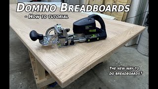 Breadboard Ends with the Festool Domino || Make Your Own Dominos || How to Woodworking