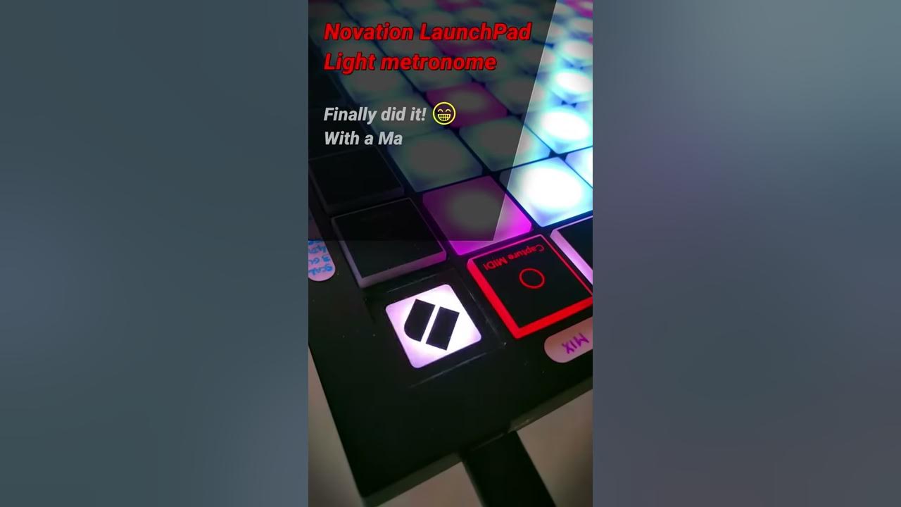 Visual metronome / LaunchpadX + Ableton Live YouTube