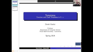 COSC 2336 Data Structures and Algorithms : C++ Function and Class Templates