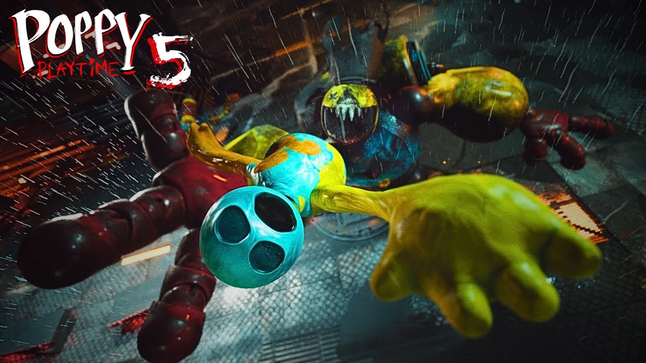 Poppy Playtime: Глава 5 — МАЛЫШ ДОУИ против СМЭКШАФТА (Игровой процесс Lemon Squad 37)