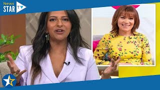 Ranvir Singh's appearance distracts viewers as she steps in for Lorraine 'Incredible'