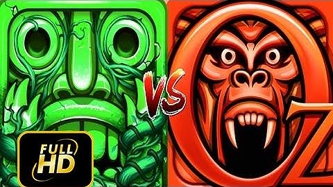 Temple Run 2 Lost Jungle Vs Temple Run OZ Ultimate Final Run Android Gameplay Video[Temple Run]