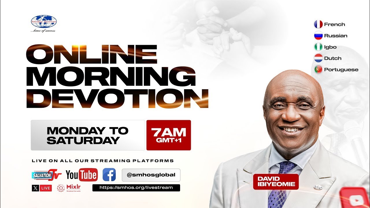 Online Morning Devotion | Monday, 22nd April 2024