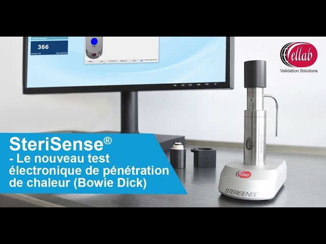 SteriSense® - Le nouveau test électronique de pénétration de chaleur (Bowie Dick)