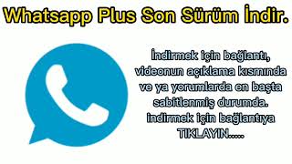 whatsapp plus son sürüm indir(3) Resimi