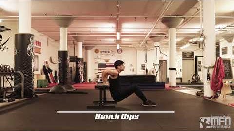 Bench Dips - MFN Performance by MikeFit.com