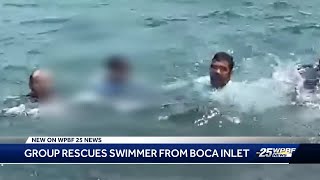 &#39;Did what I had to do&#39;: Man helps save boy struggling to swim in Boca Inlet