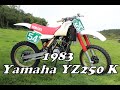 Classic 1983 Yamaha YZ250 K