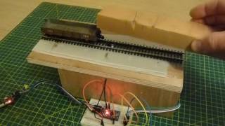 Cornhill and Atherton  railroad -staging infrared detector testing