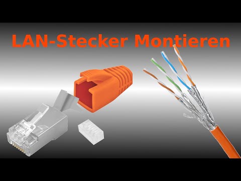 Video: Wie schließe ich einen Ethernet-Stecker an?