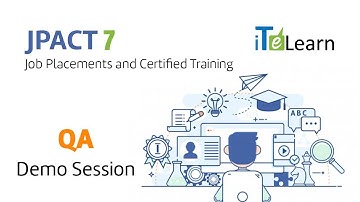 JPACT 7 QA Free Day-01 Demo Session - Aug 2018