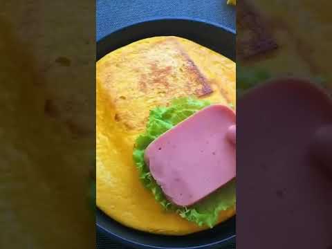 Kahvaltı için harika sandviç yapımı | Omlet Tost