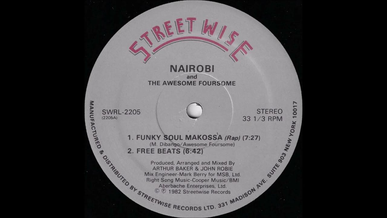 Funky Soul Makossa Rap ― Nairobi And The Awesome Foursome* / Nairobi Funky Soul Makossa Rap ― Nairobi And The Awesome Foursome* / Nairobi