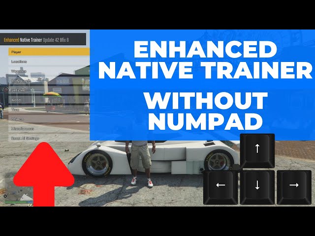 Simple Trainer for GTA V for keyboards without numpad 