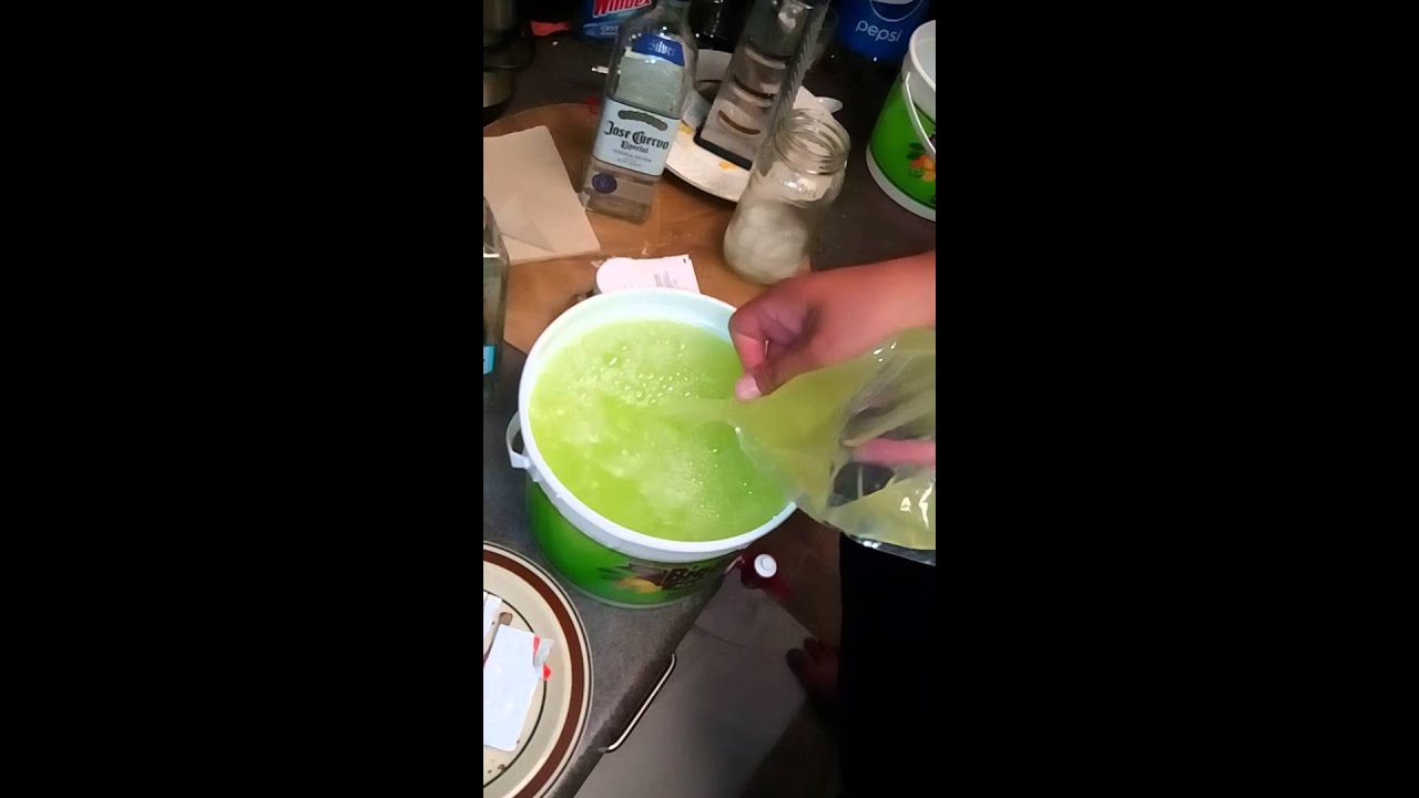Big bucket margarita mix. YouTube
