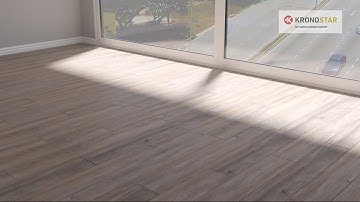 3D animation of laminate flooring (wireframe version)
