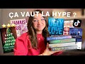 Mon avis sur les livres booktok  overhyped 