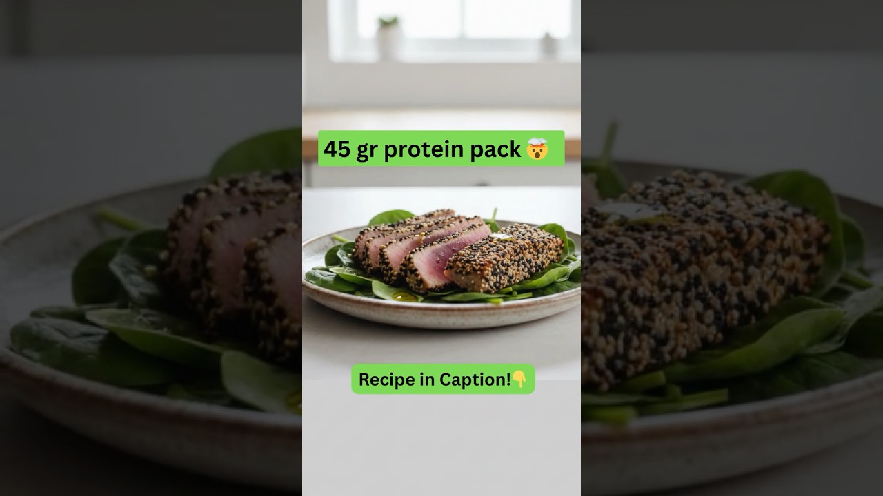 Sesame Crusted Tuna Steak 