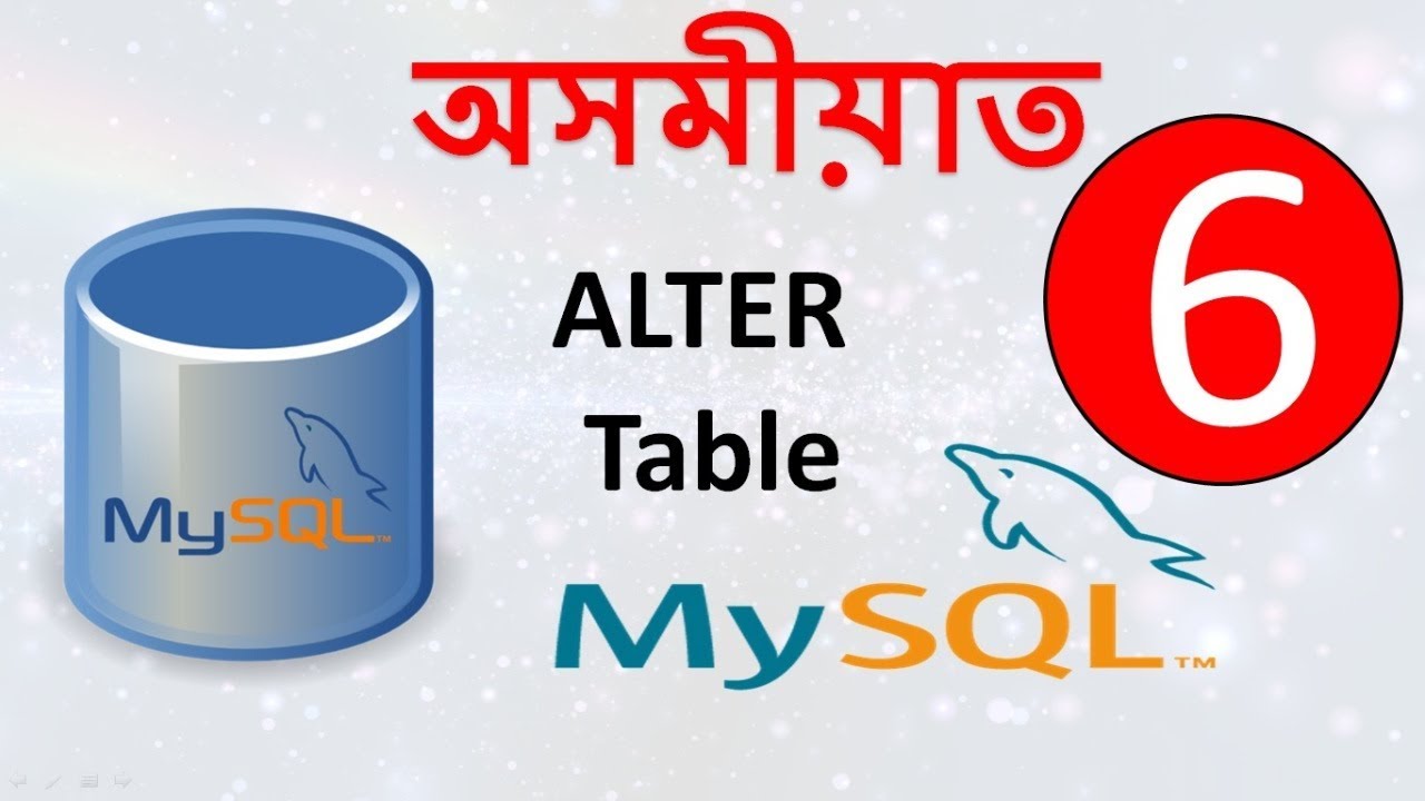 Alter the table. Alter the table