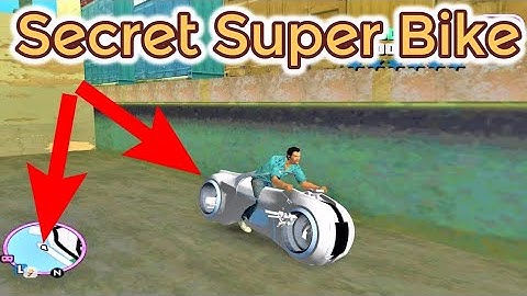 Secret Super Bike Location in GTA Vice City! Hidden place 
